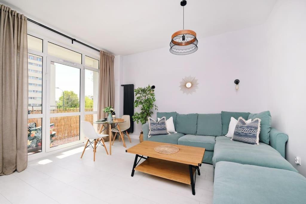 Ferienwohnung Saska Kepa -Ul. Francuska 2' Min Warschau Exterior foto